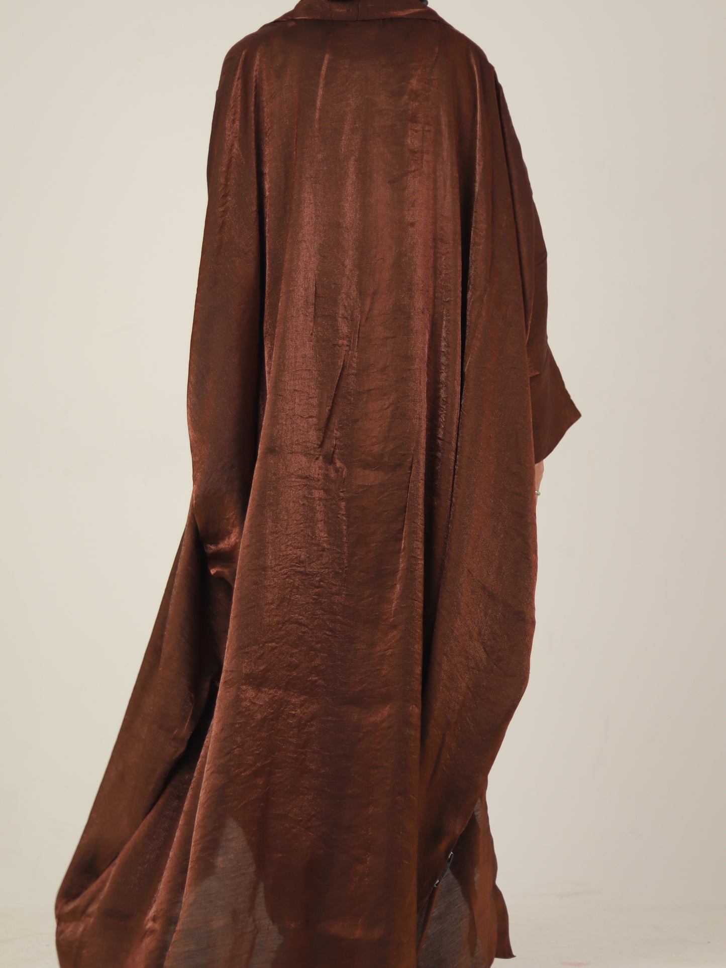 Brown Shimmery Abaya