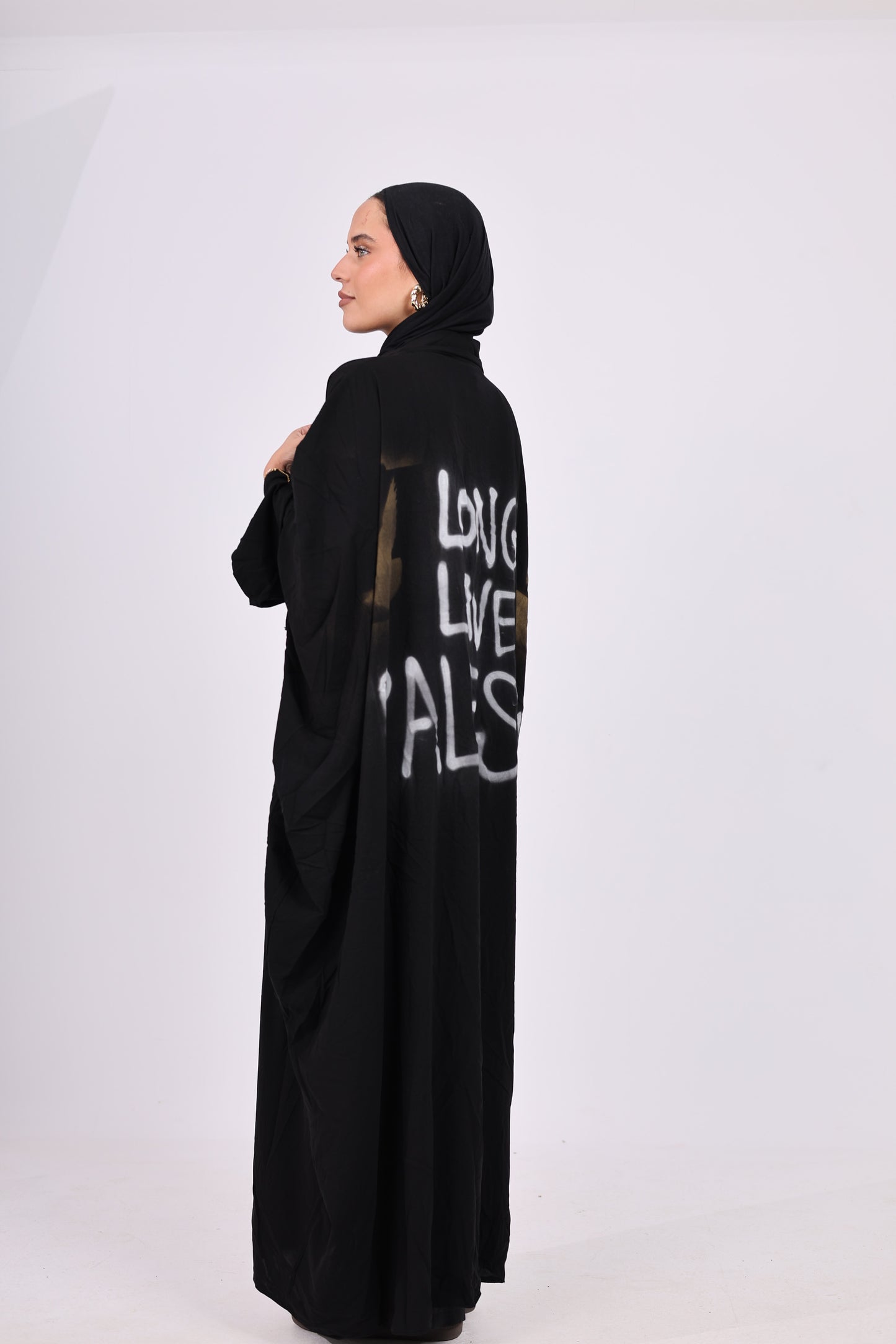 Palestine Graffiti Abaya