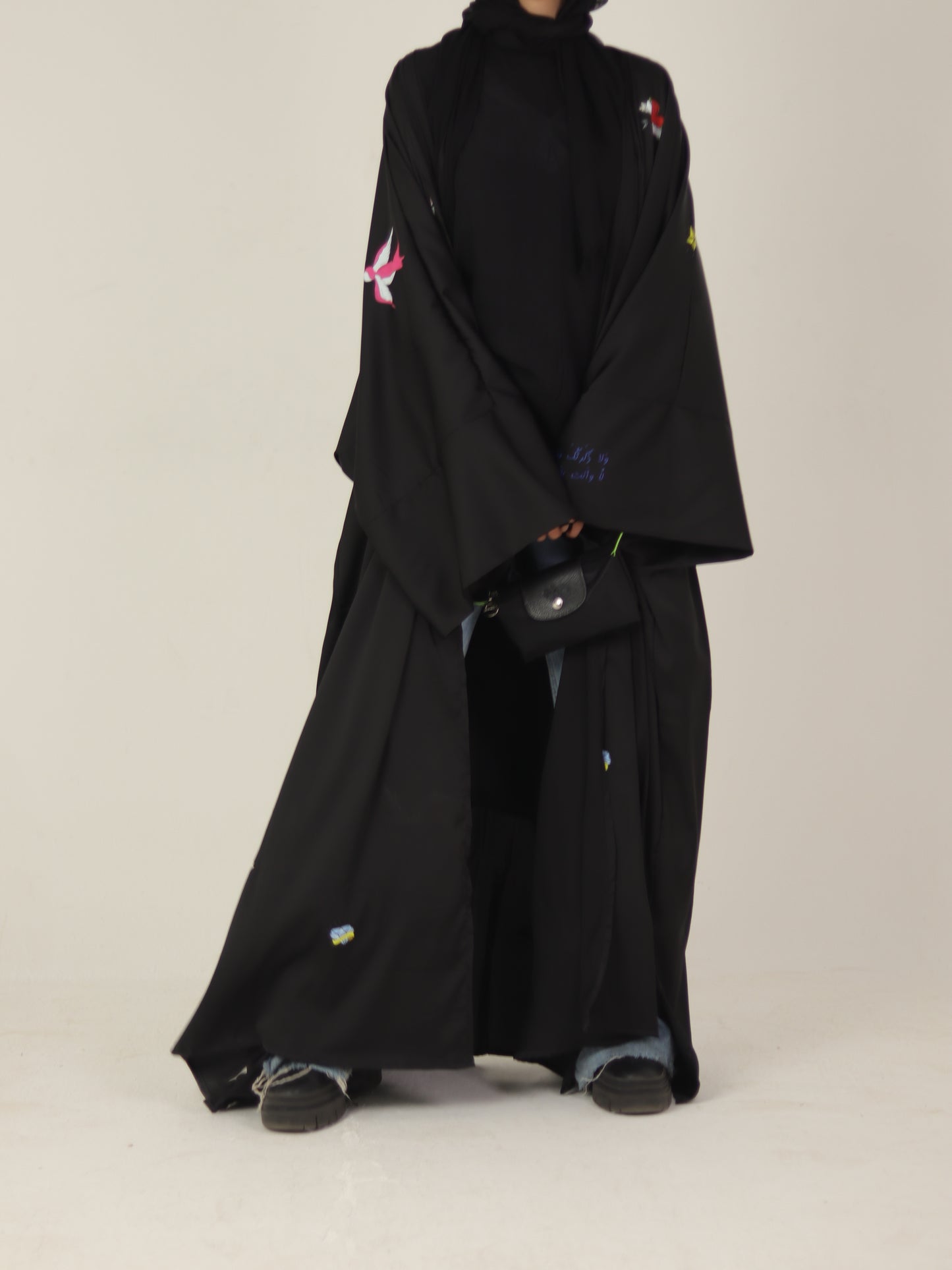 Printed Abaya