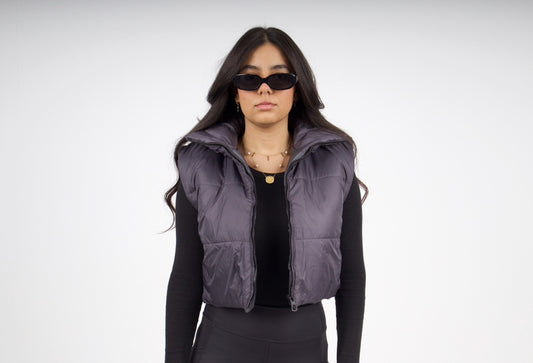 Extra Puffer Vest In Space Grey