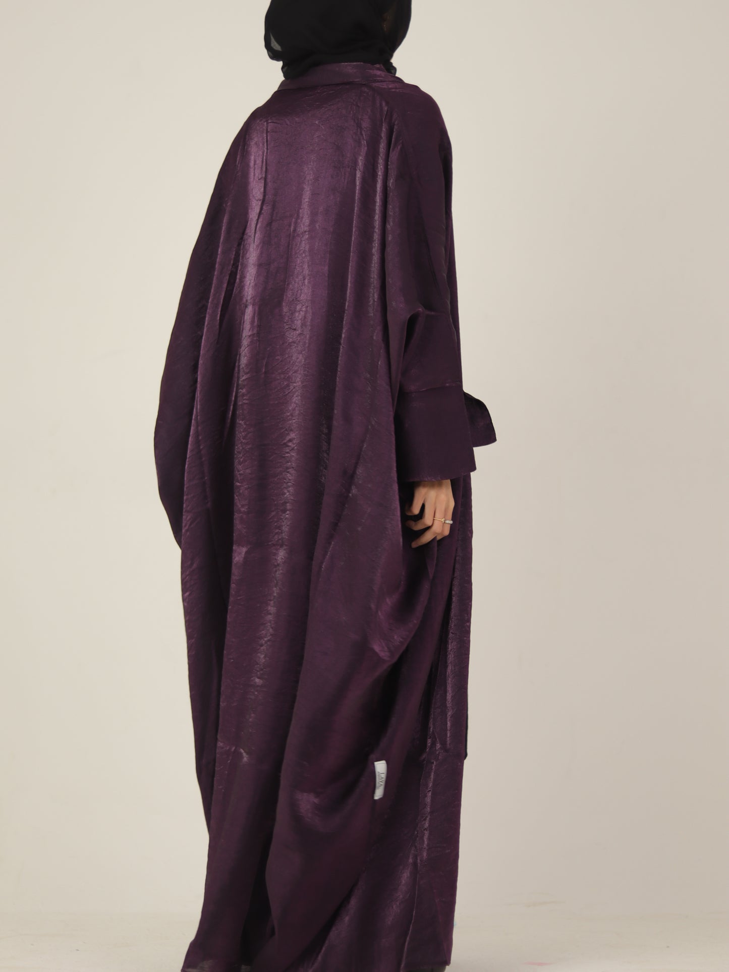Purple Shimmery Abaya