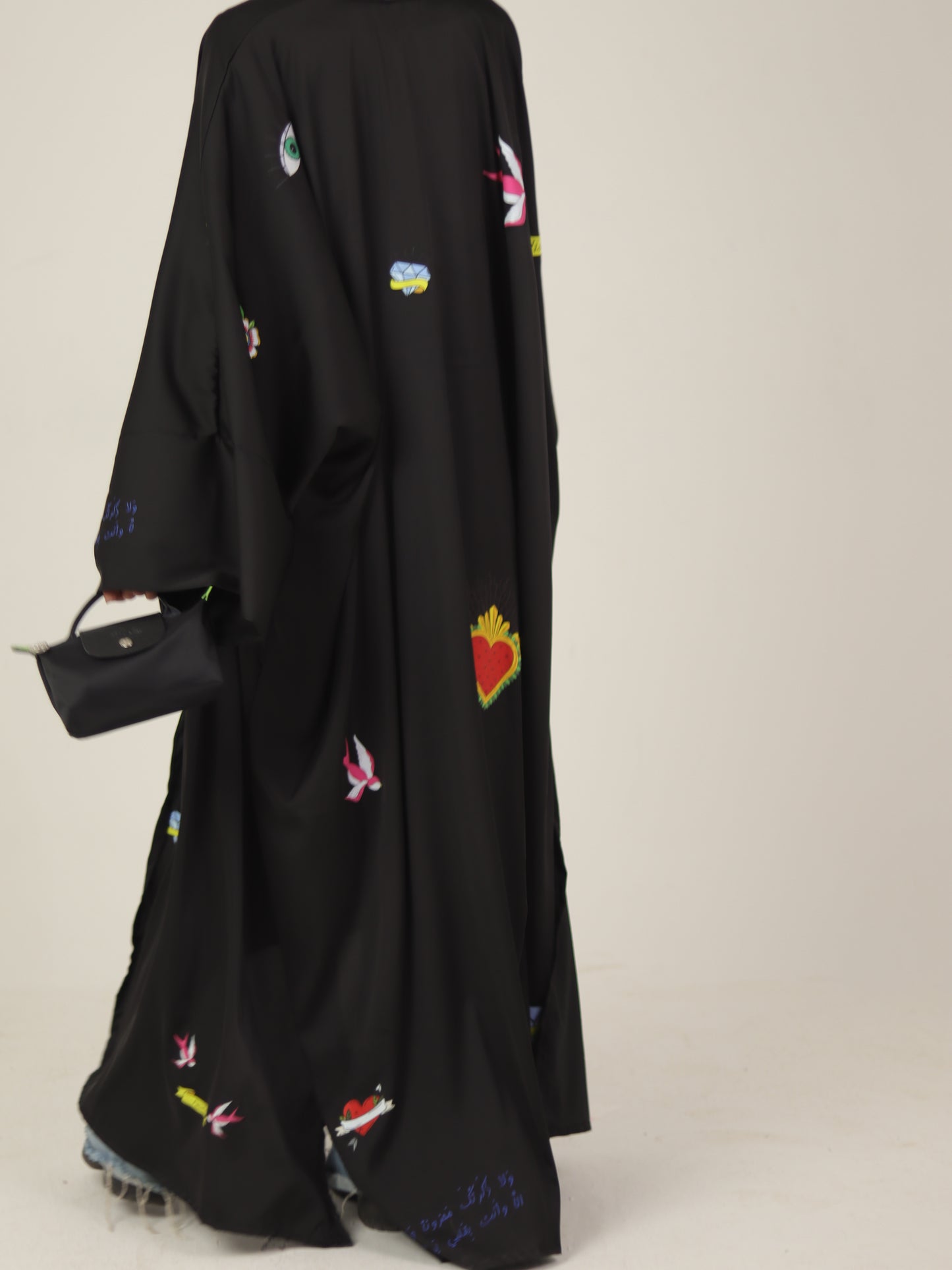 Printed Abaya