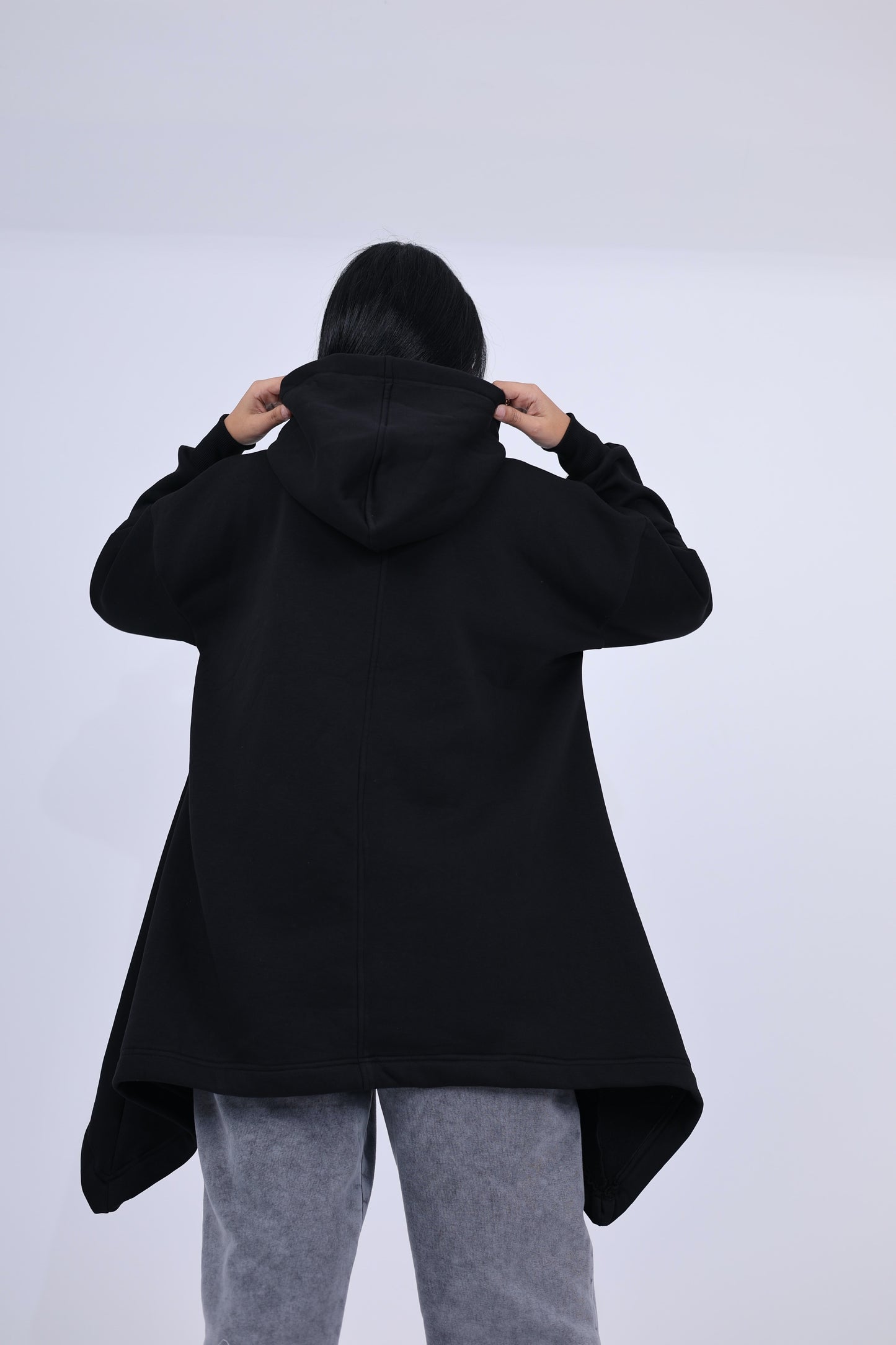 Black Modest Hoodie