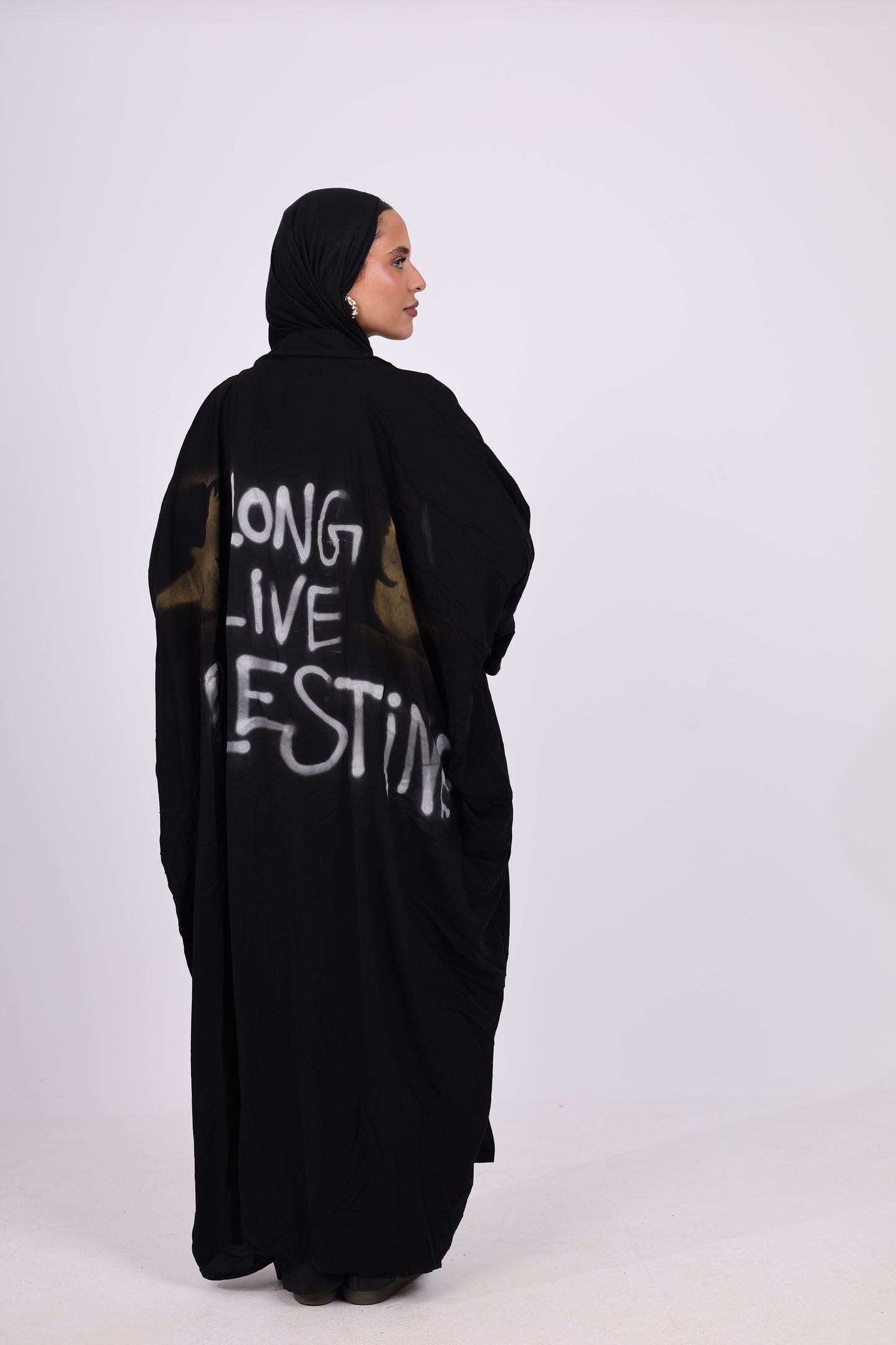 Palestine Graffiti Abaya