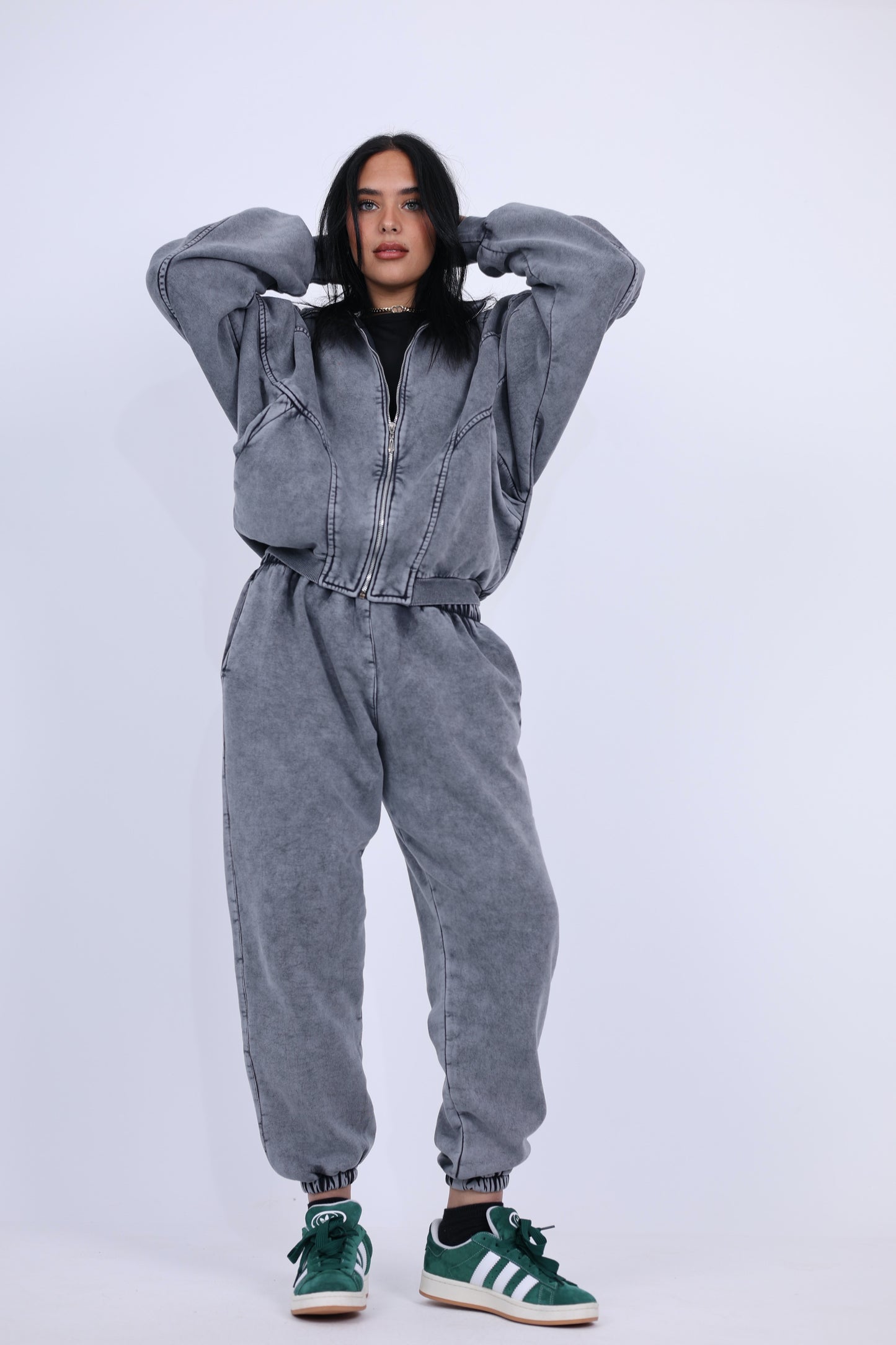 Washed Grey Sweatpants
