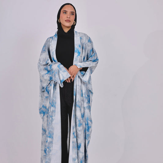 Tie dye Abaya