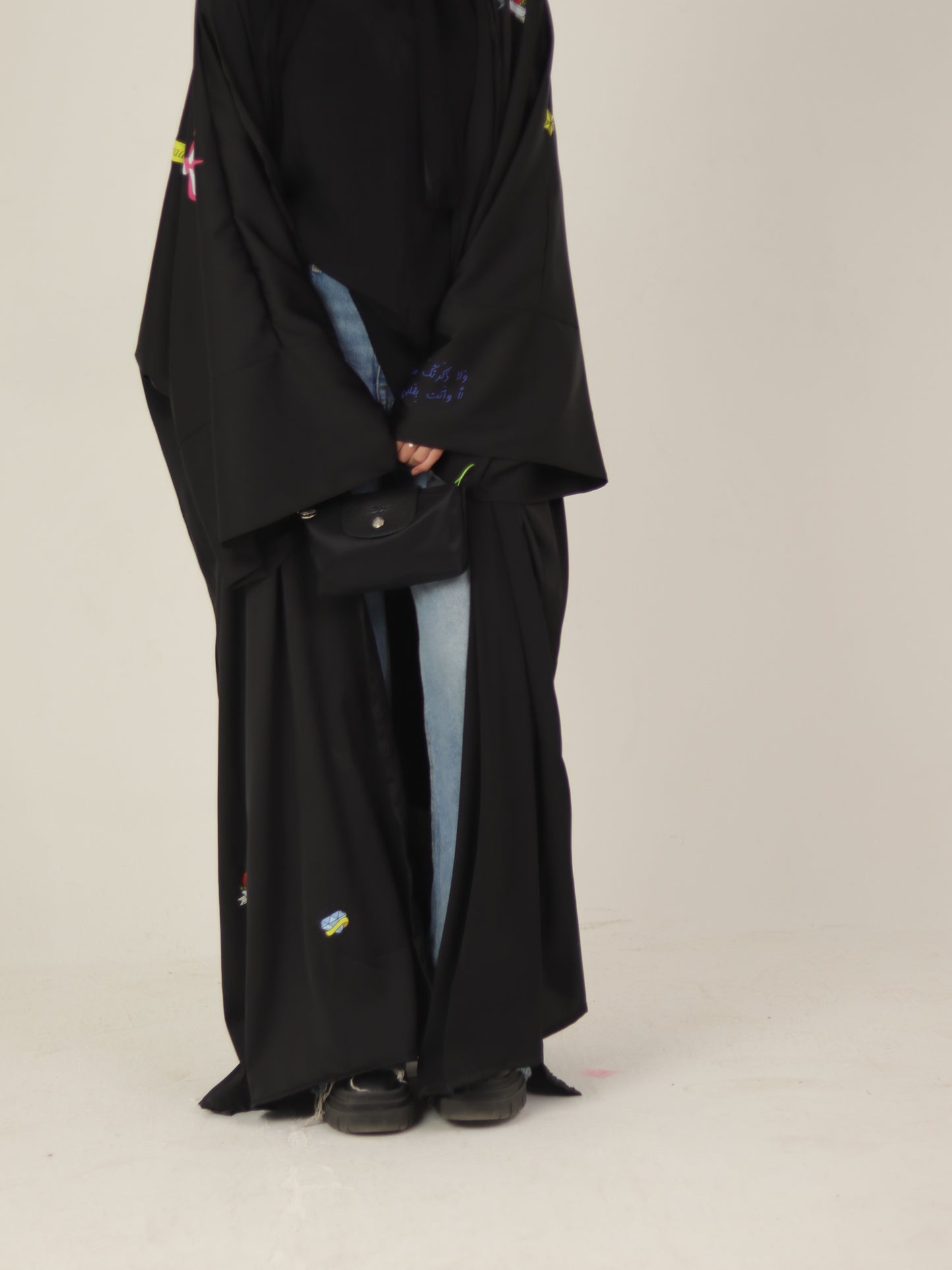Printed Abaya