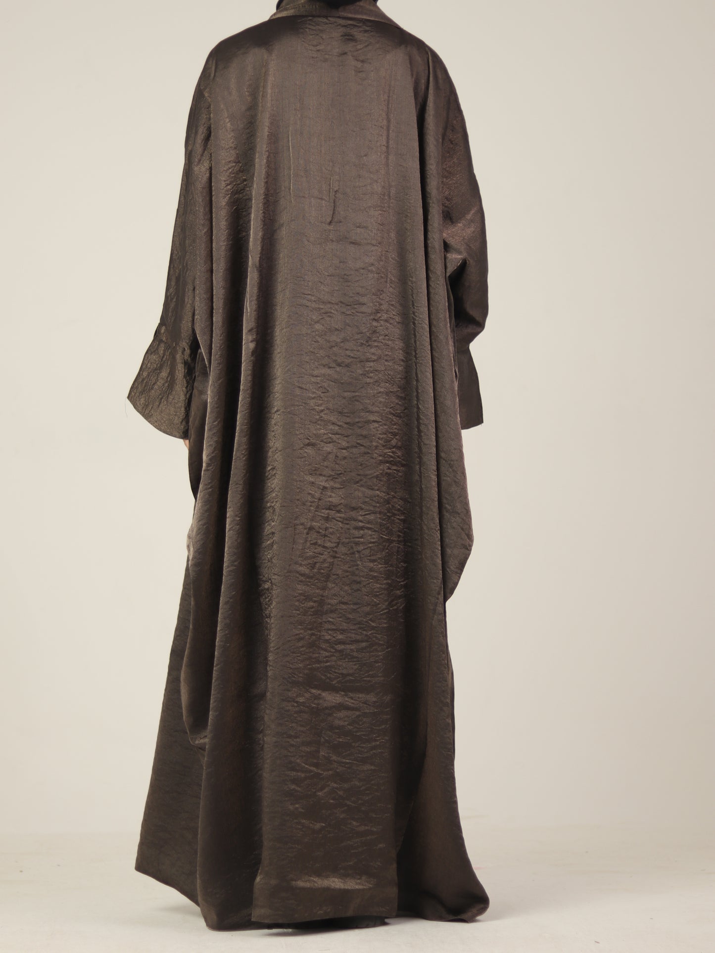 Silver Shimmery Abaya