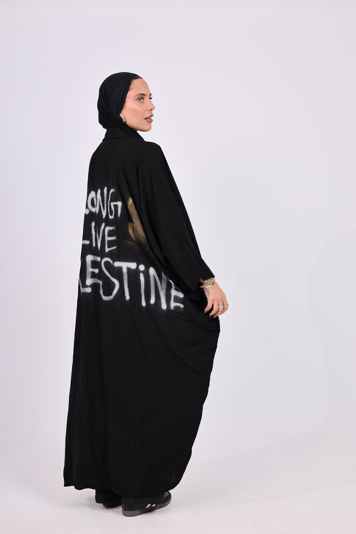 Palestine Graffiti Abaya