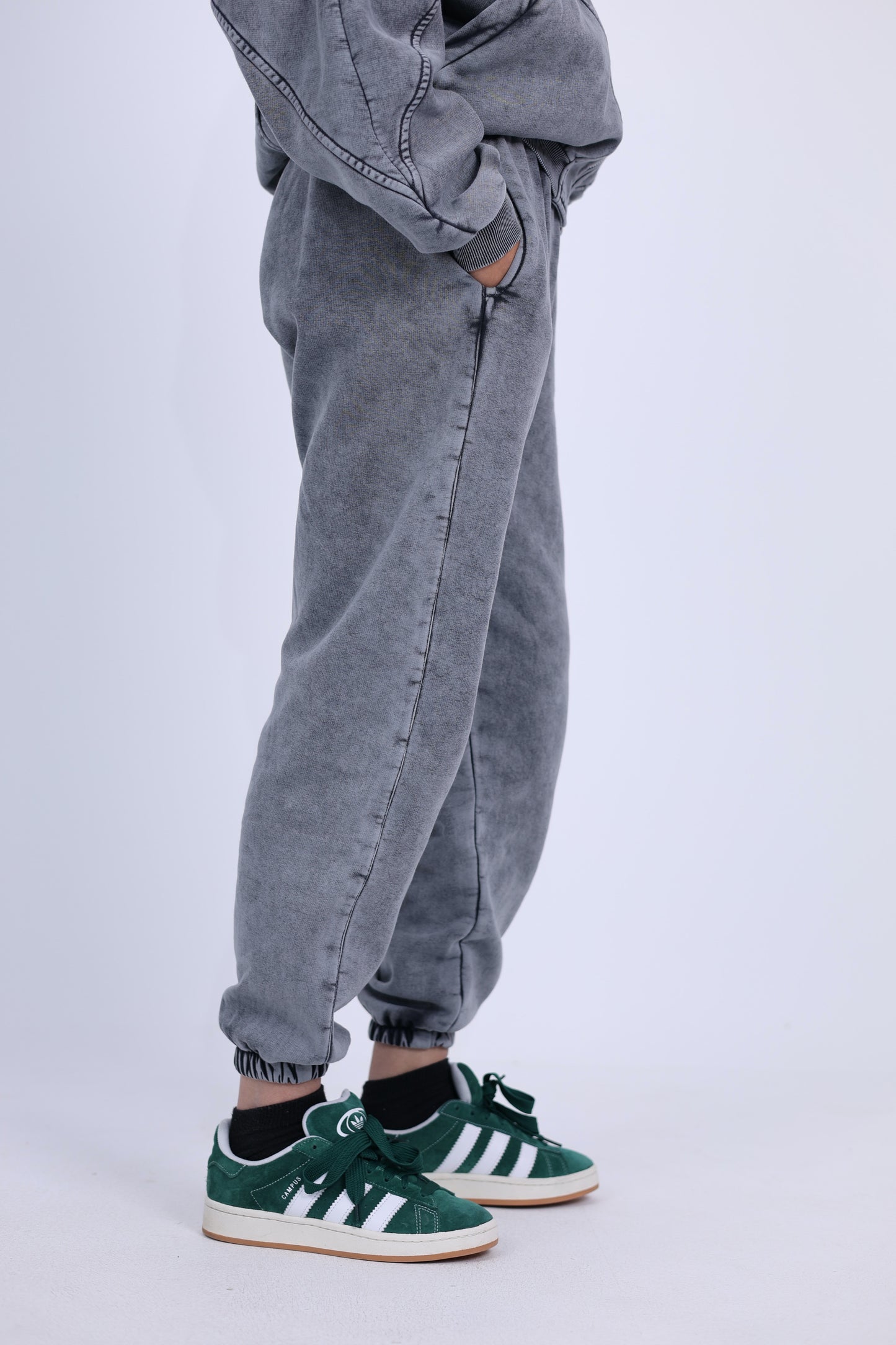 Washed Grey Sweatpants