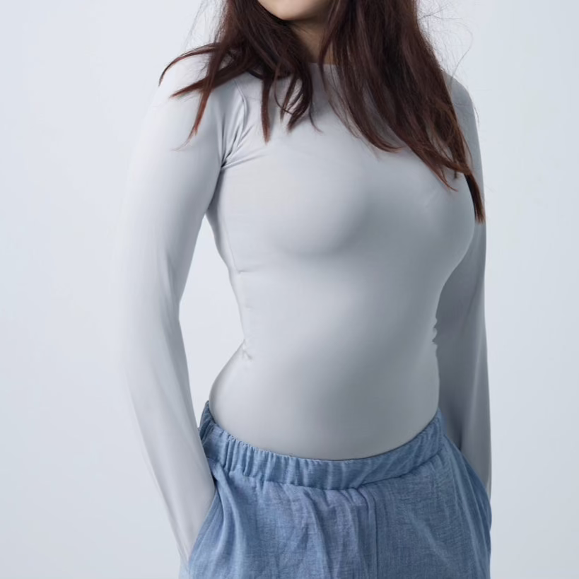 Long Sleeve Sculpt Top