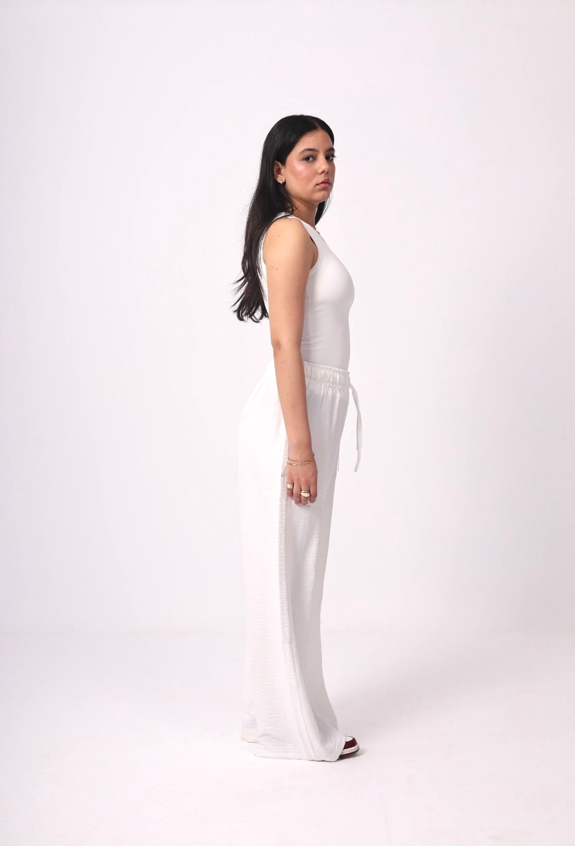 White Linen Pants