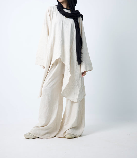 Round Linen Top