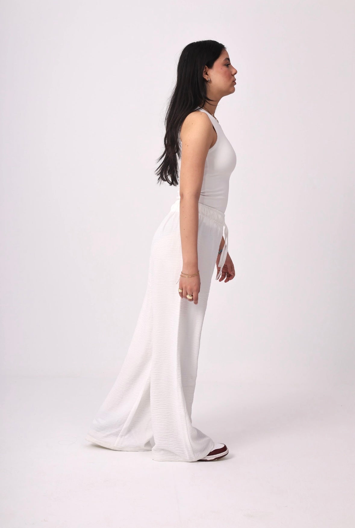 White Linen Pants