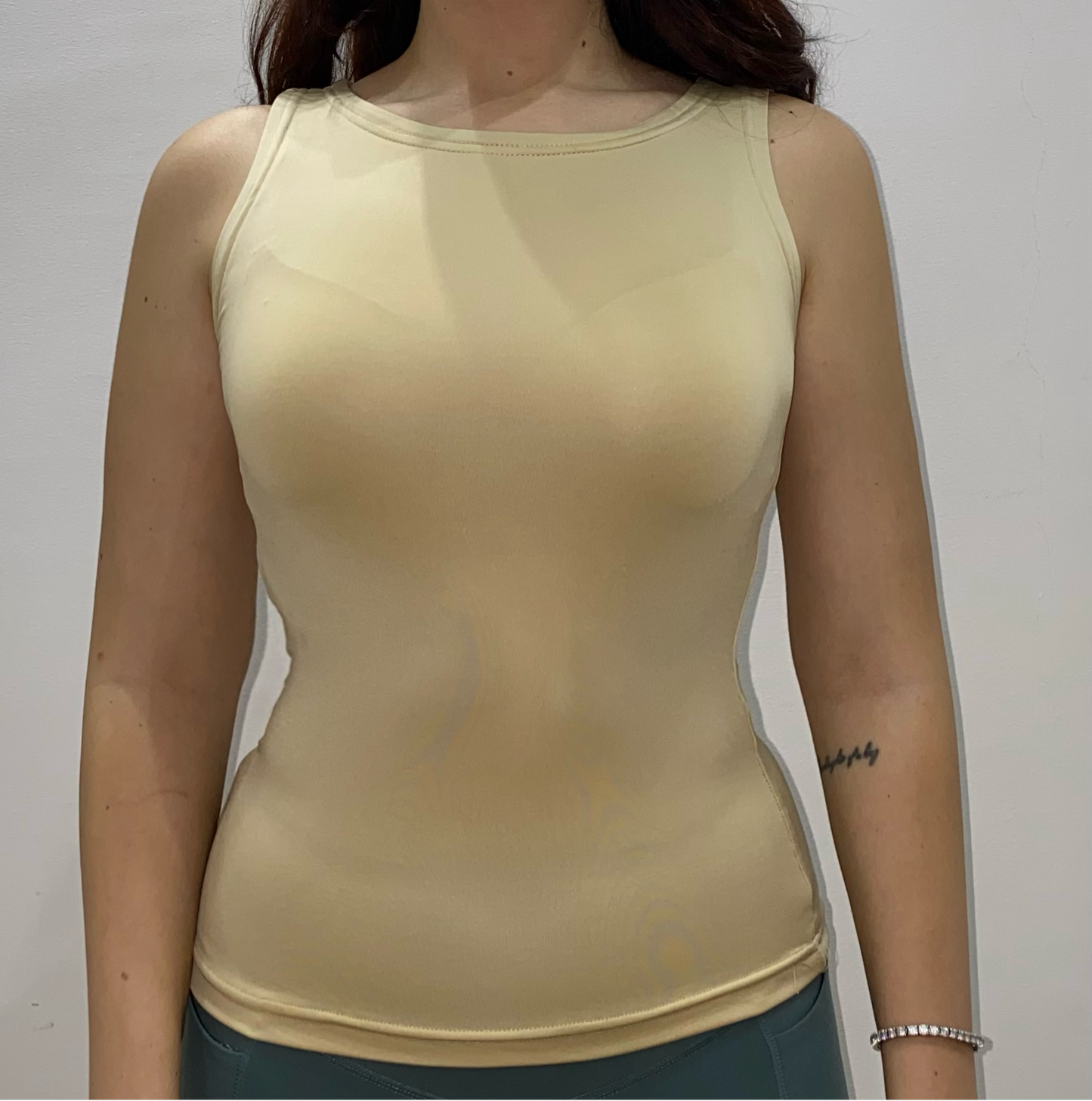 Round Neck Sculpt Top